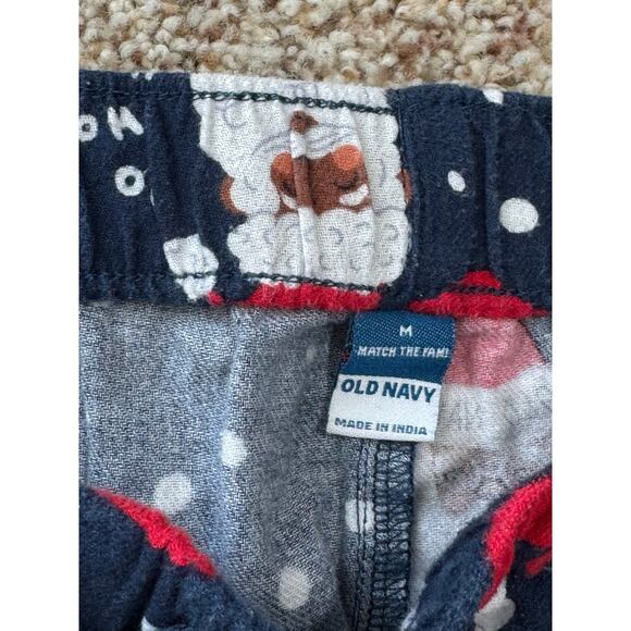 Old Navy Men's PJ Pants Christmas Santa Theme; size Medium - Picture 3 of 5